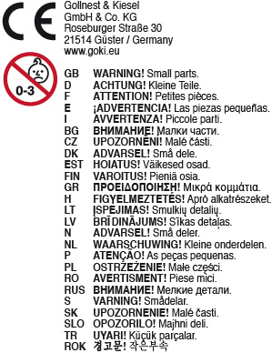 Goki Fliegenaugen / Kaleidoskop grün Goki Fliegenaugen / Kaleidoskop grün