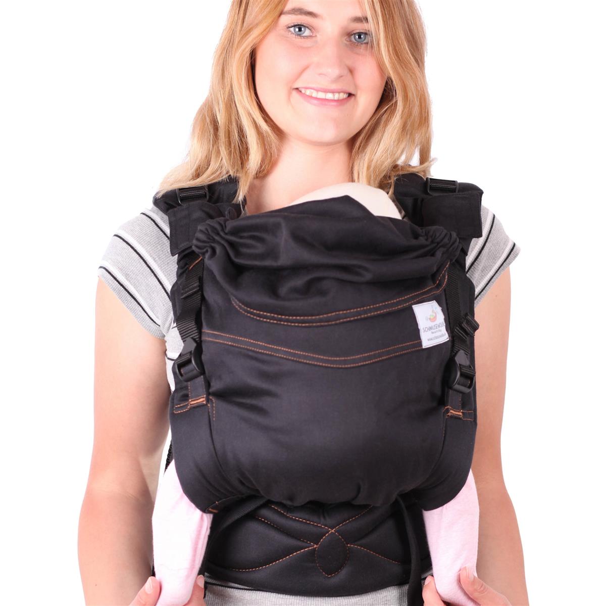 Schmusewolke FirstEdition Fullbuckle Urban Black (56 - 80 cm/ 15 Kilo) Schmusewolke FirstEdition Fullbuckle Urban Black (56 - 80 cm/ 15 Kilo)