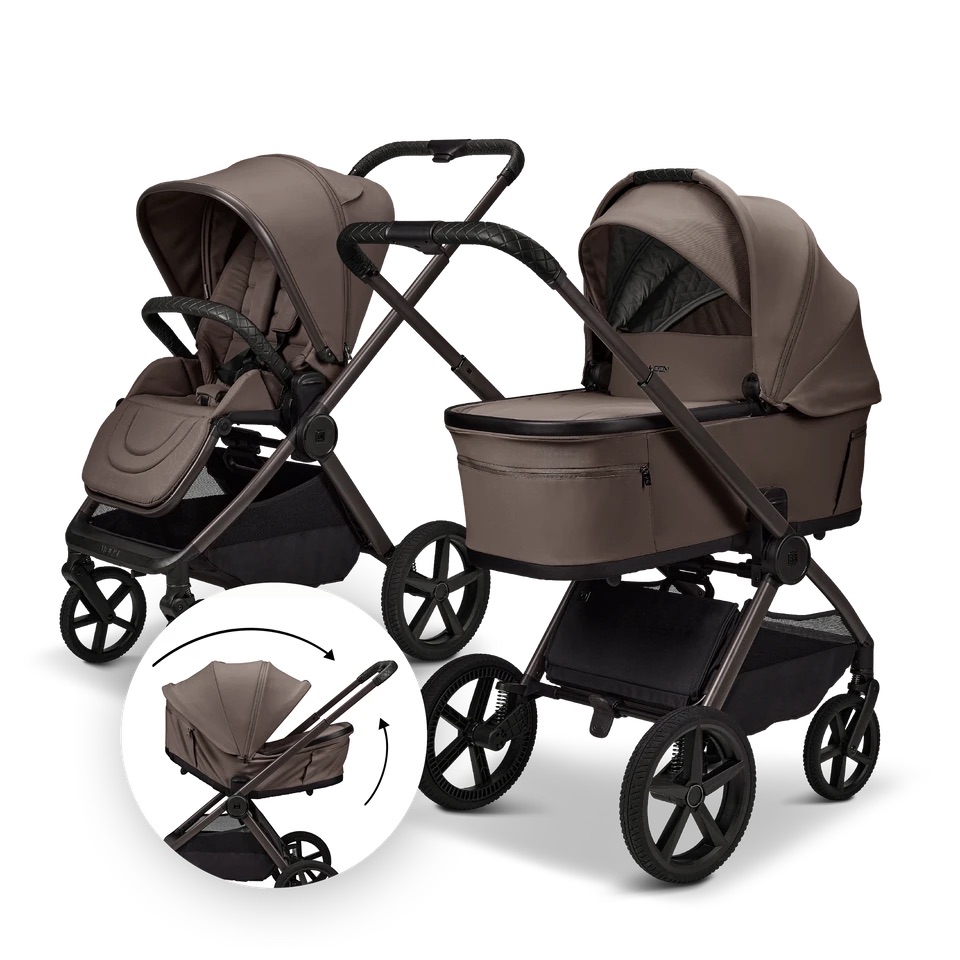 Moon GIO 2.0 Fold Kinderwagen-Set greige