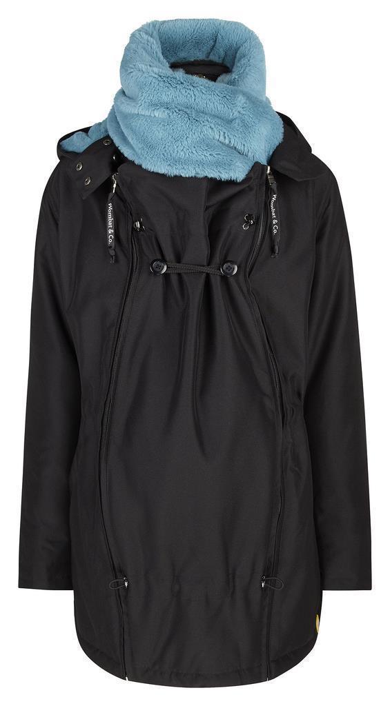 Wombat Tragejacke Wallaby 2.0 - XL - schwarz / türkis