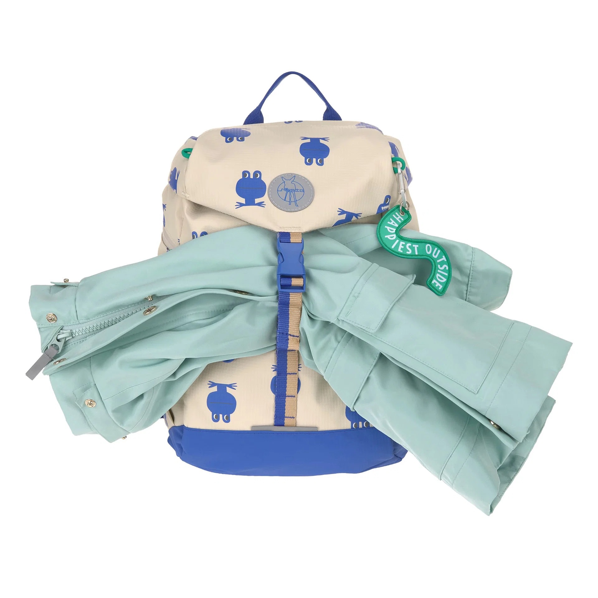 Lässig Wanderrucksack Kinder 9 L - Happy Trails Frog