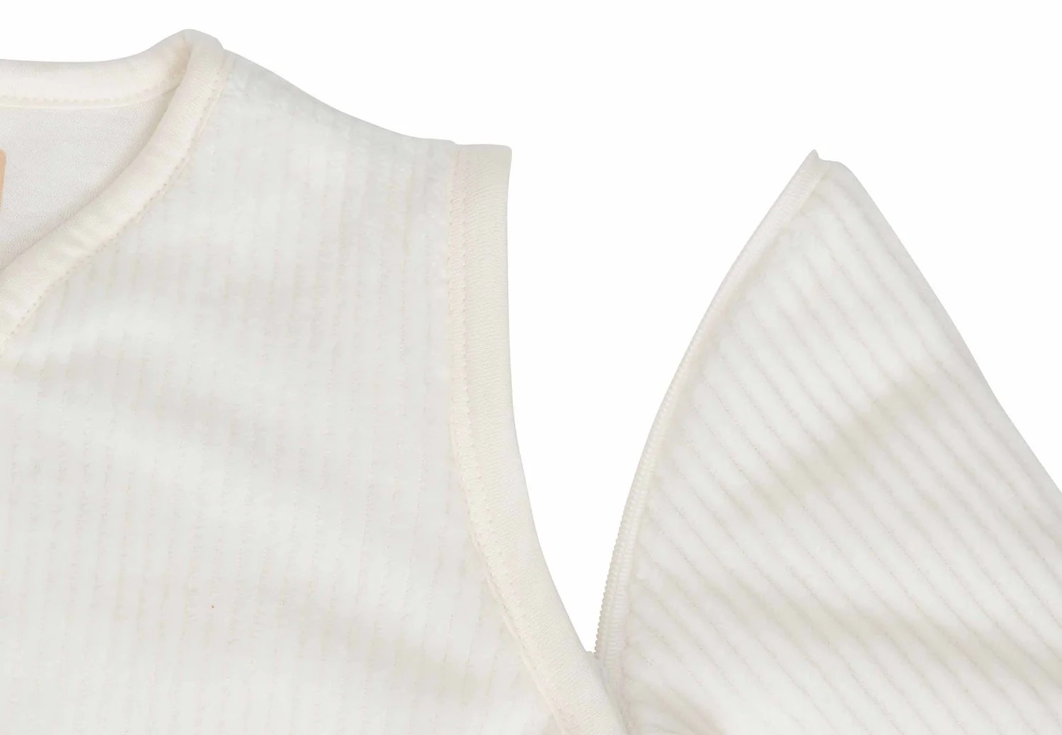 Jollein Schlafsack mit abnehmbaren Ärmeln Rib 90cm Ivory Jollein Schlafsack mit abnehmbaren Ärmeln Rib 60cm Ivory