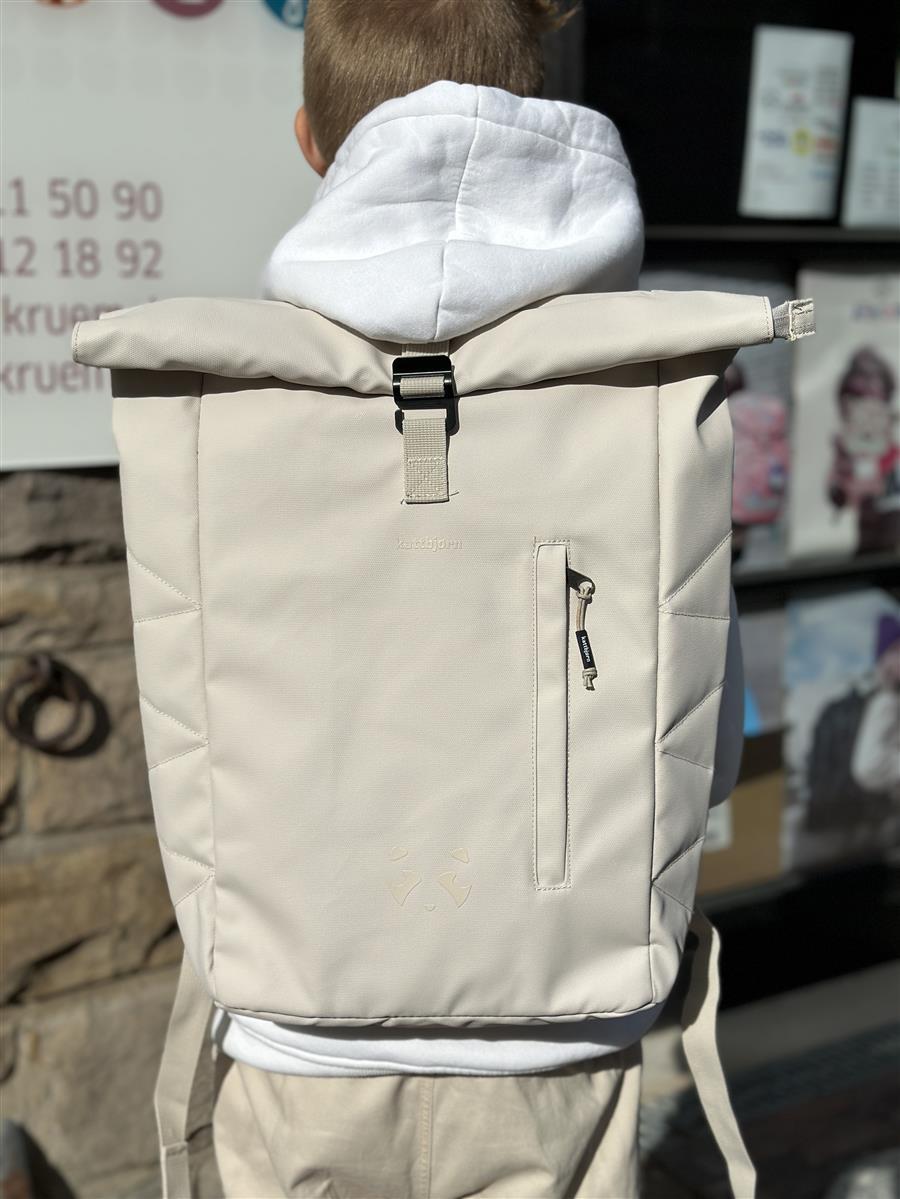 Kattbjörn Rolltop Rucksack Sandy Beige Kattbjörn Rolltop Rucksack Sandy Beige