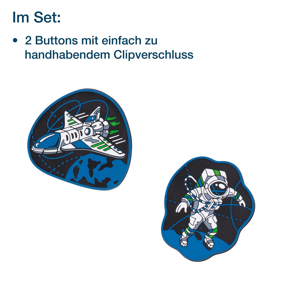 Der Die Das Wechselbuttons für Schulranzen Moon Mission