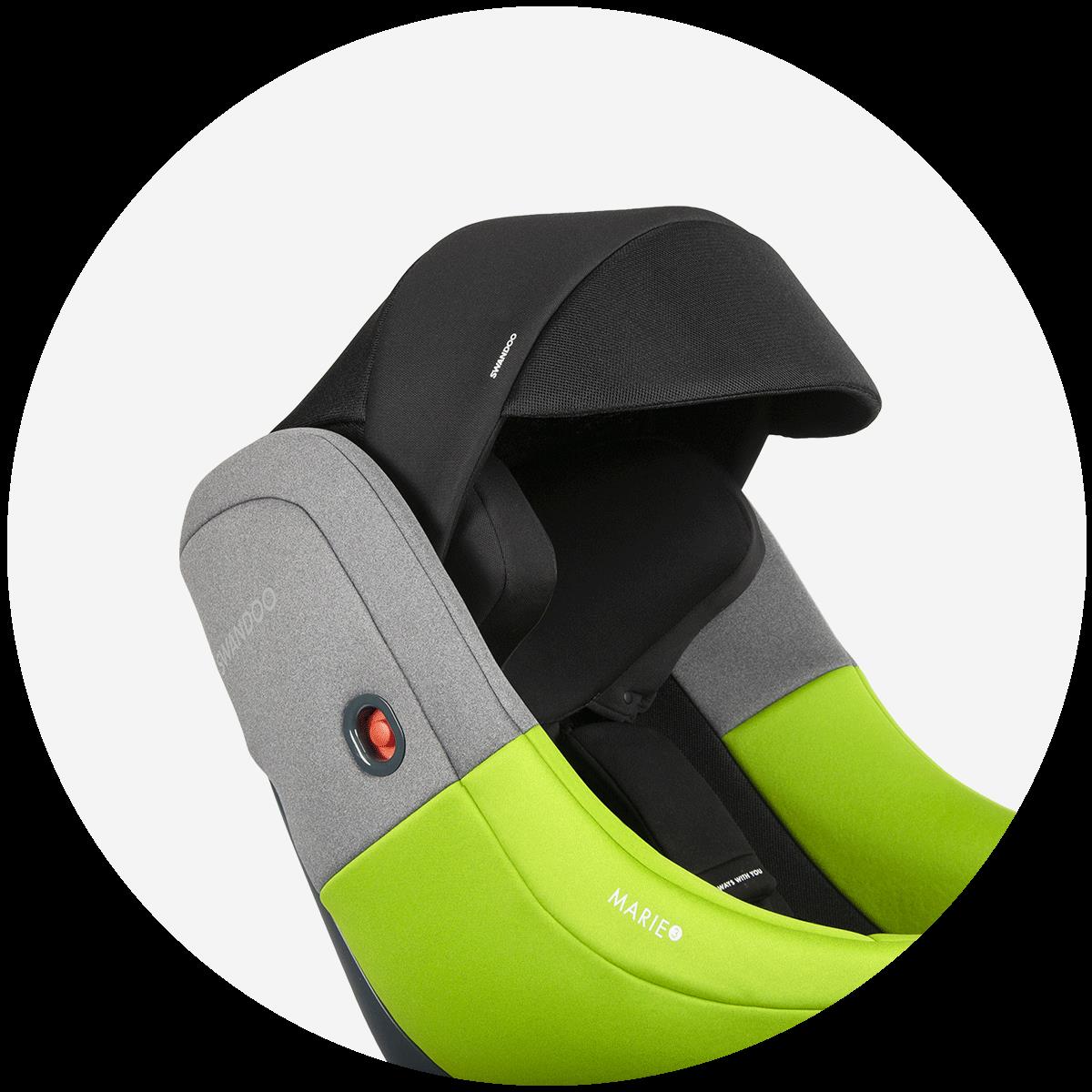 SWANDOO Sun Canopy Black Schwarz SWANDOO Sun Canopy Black Schwarz