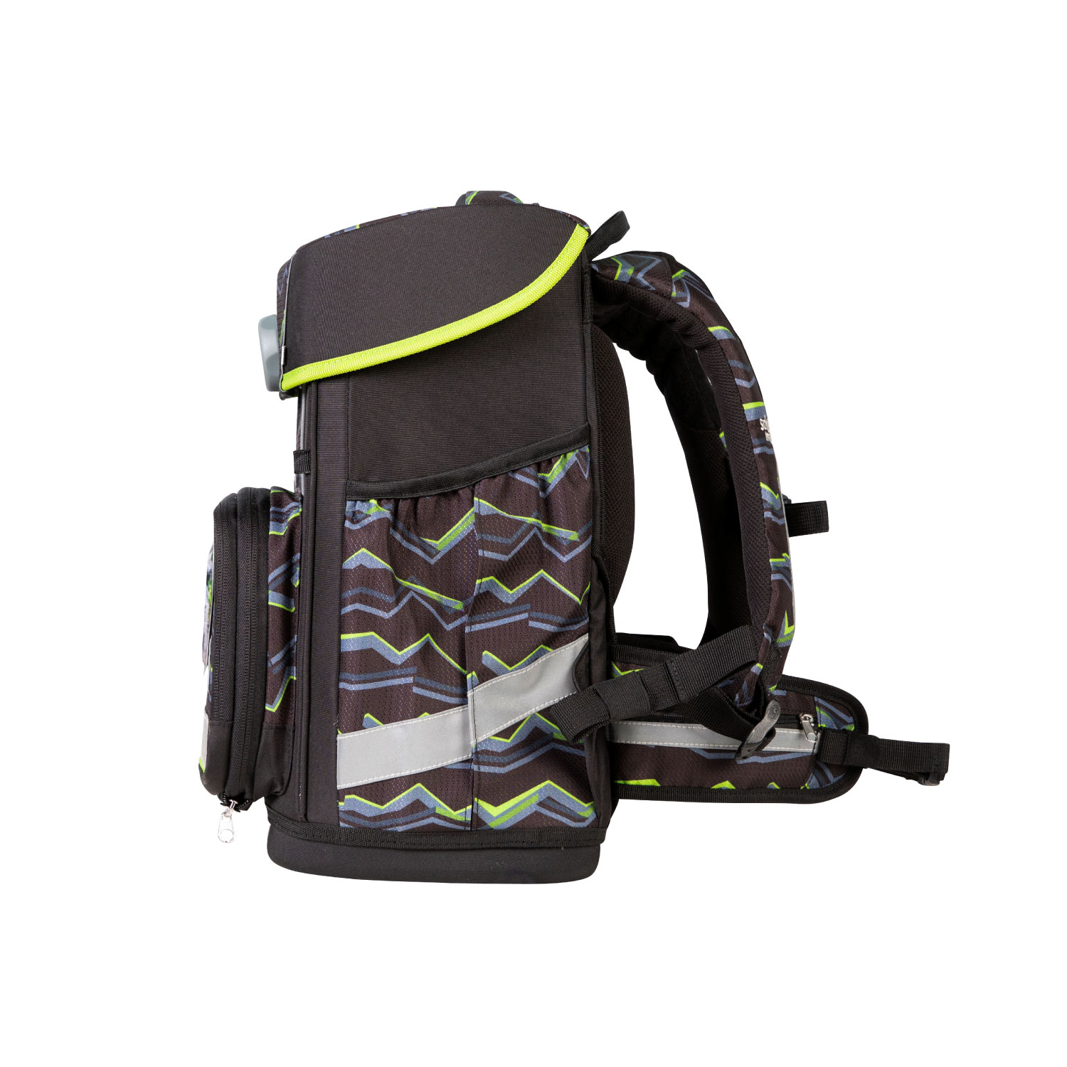 School-Mood Champion Pro Schulranzen-Set 2025/2026 7-tlg. Finn (Raubkatze)