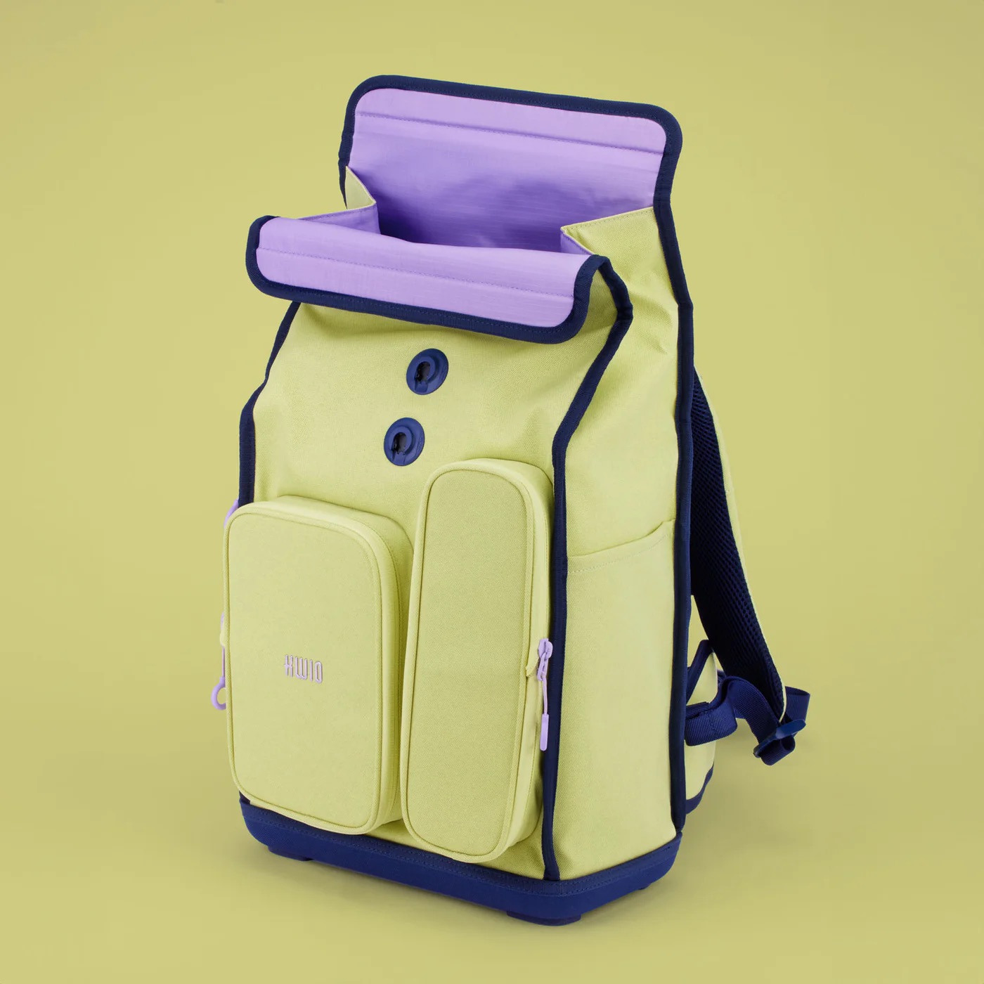 Kwio BAGG Schulranzen-Set Lime Kwio BAGG Schulranzen-Set Lime
