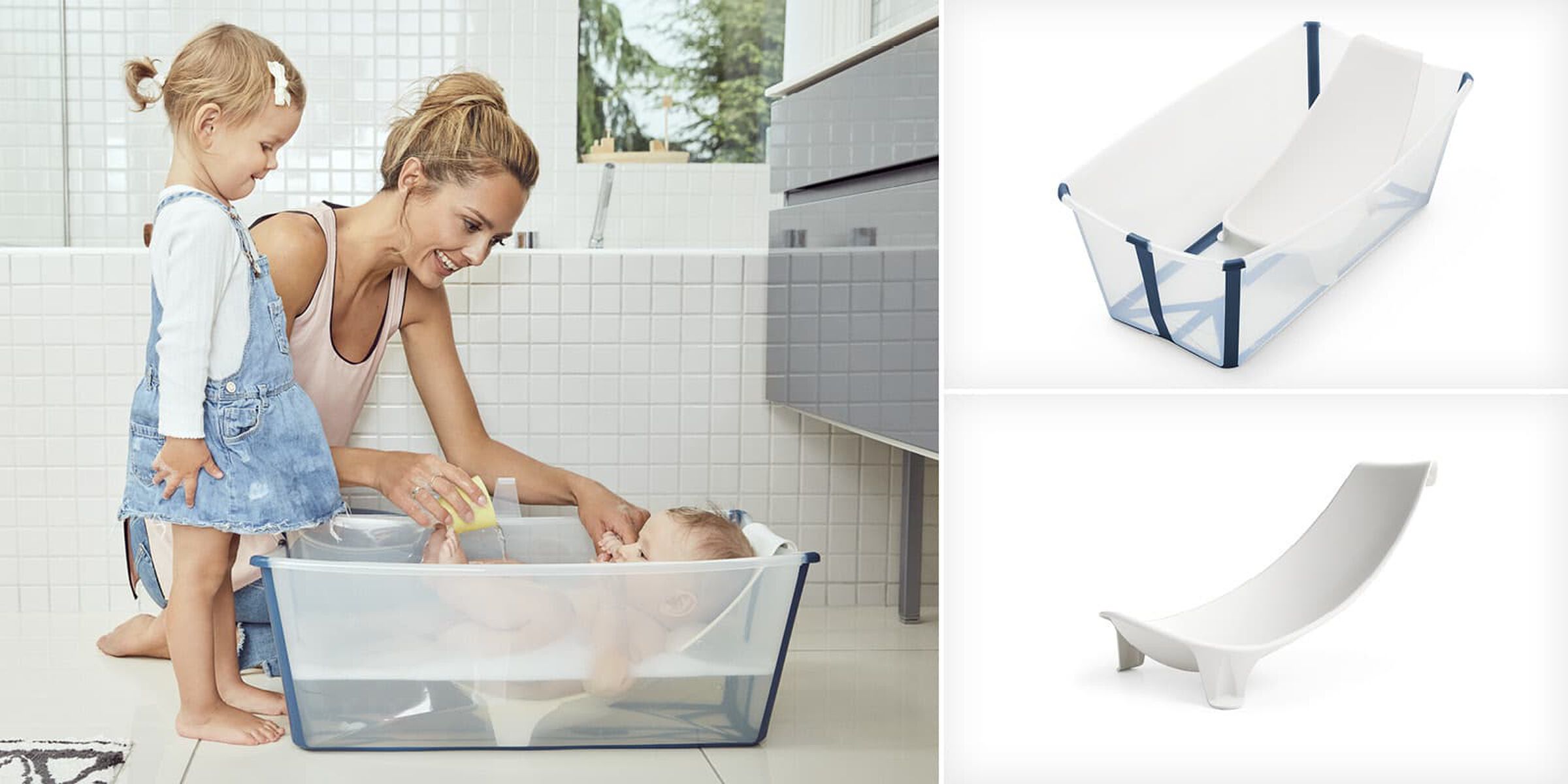 Stokke® Flexi Bath® Bundle Transparent Green Stokke® Flexi Bath® Bundle Transparent Green