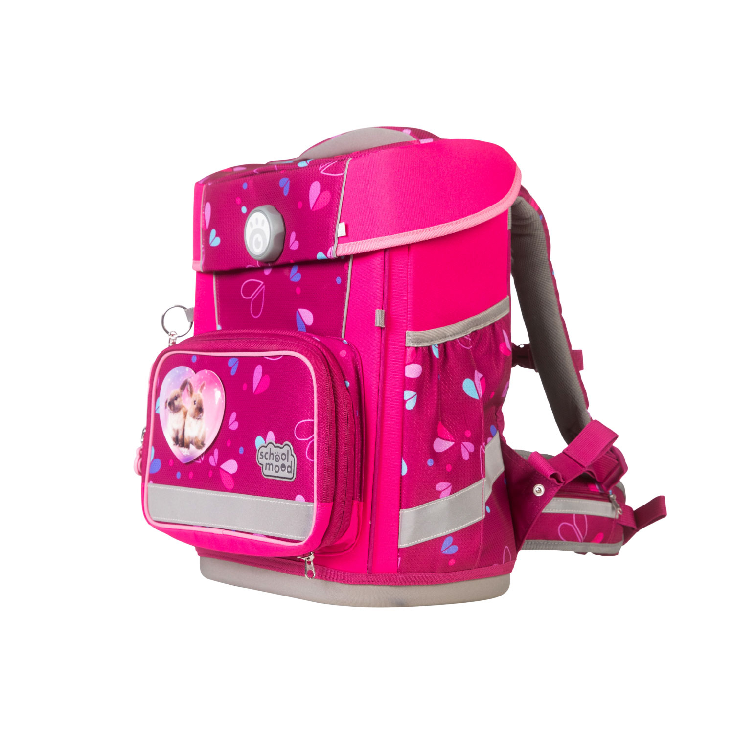 School-Mood Champion Pro Schulranzen-Set 2025/2026 7-tlg. Klara (Häschen)