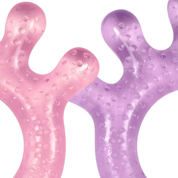 green sprouts Zahnungshilfe rosa/lila