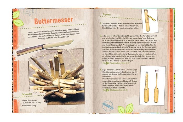 moses Expedition Natur - Schnitzen moses Expedition Natur - Schnitzen mit dem Taschenmesser
