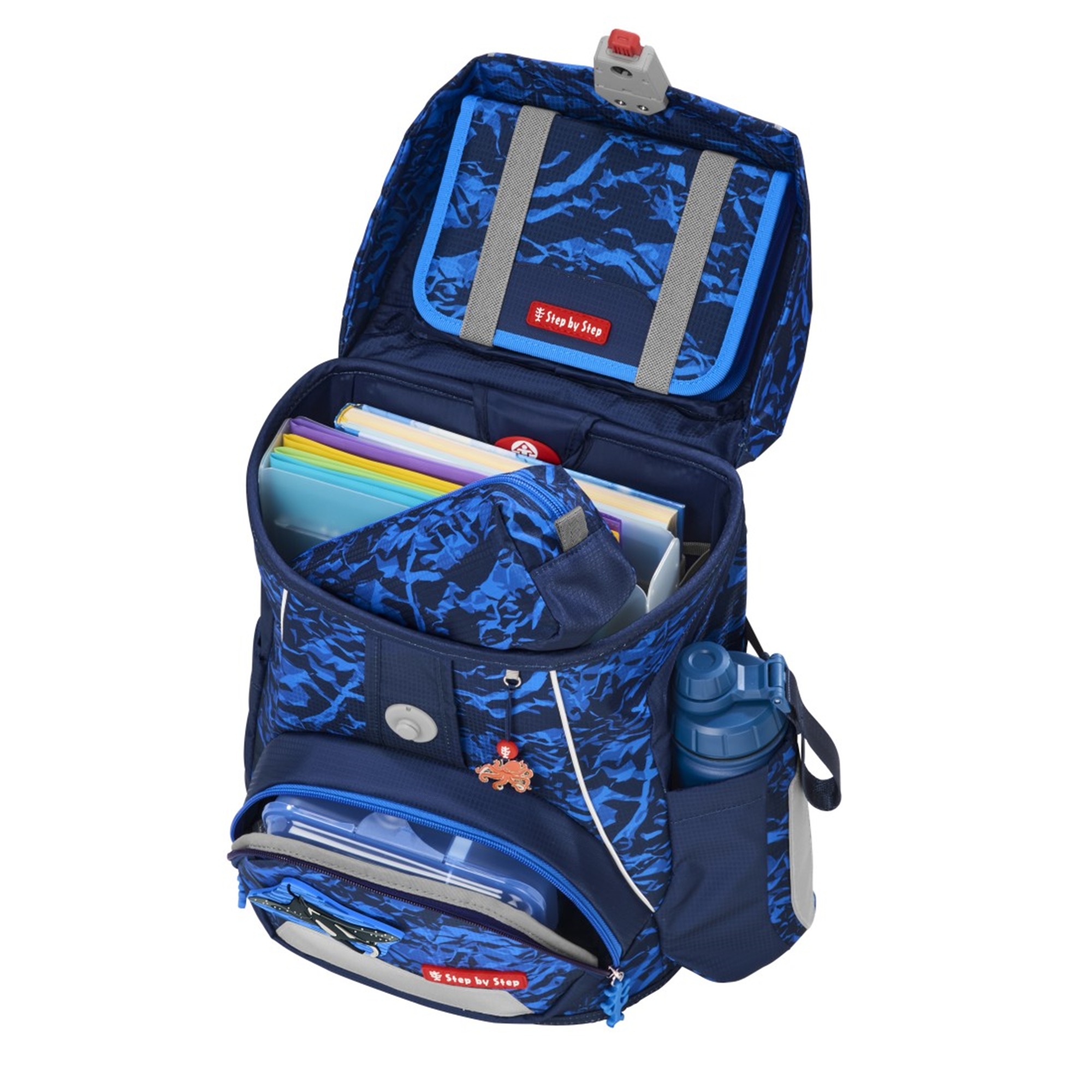 Step by Step Fit Schulranzen-Set 5-tlg. Manta Rio