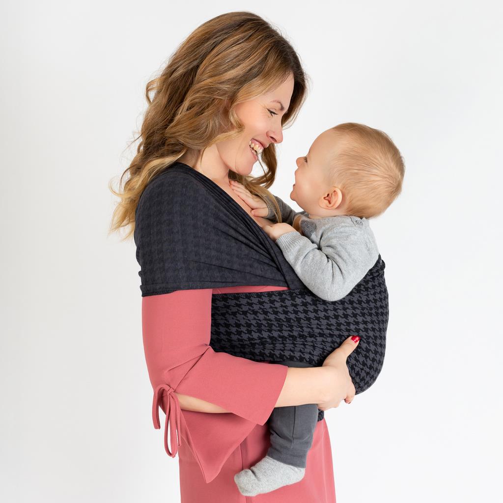 cocoo•me Tragetuch ELIA grau-schwarz