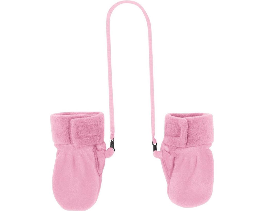 Playshoes Fleece-Baby-Fäustlinge rosa Playshoes Fleece-Baby-Fäustlinge rosa