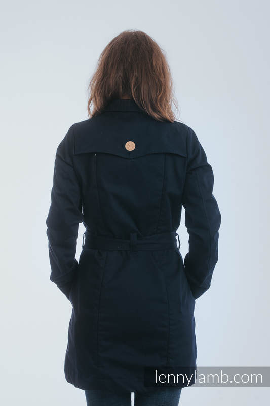 Lenny Lamb Tragejacke Trenchcoat - M (38) - schwarz Lenny Lamb Tragejacke Trenchcoat - M (38) - schwarz