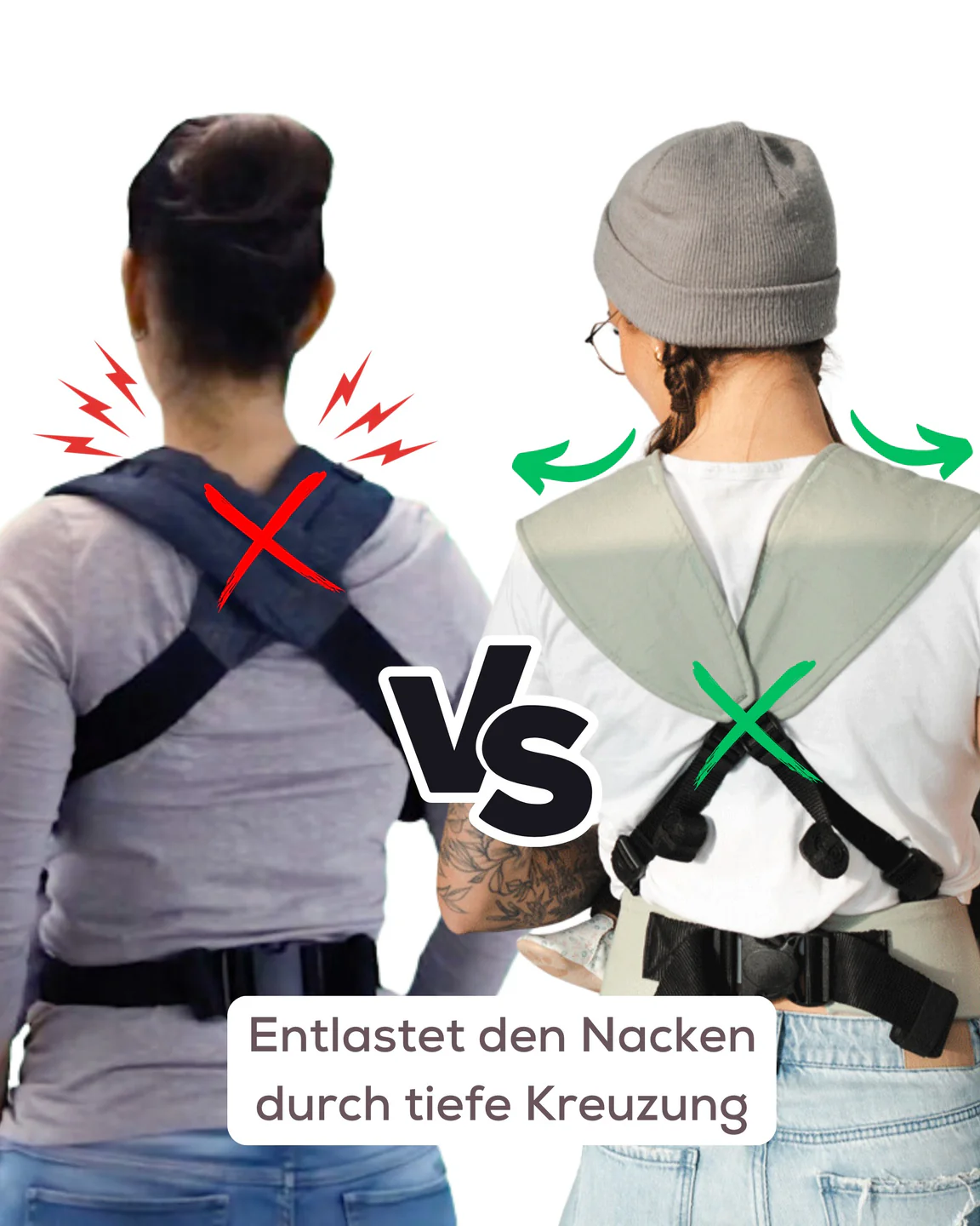 Qookie Vario Vollschnallentragehilfe Teddy Creme