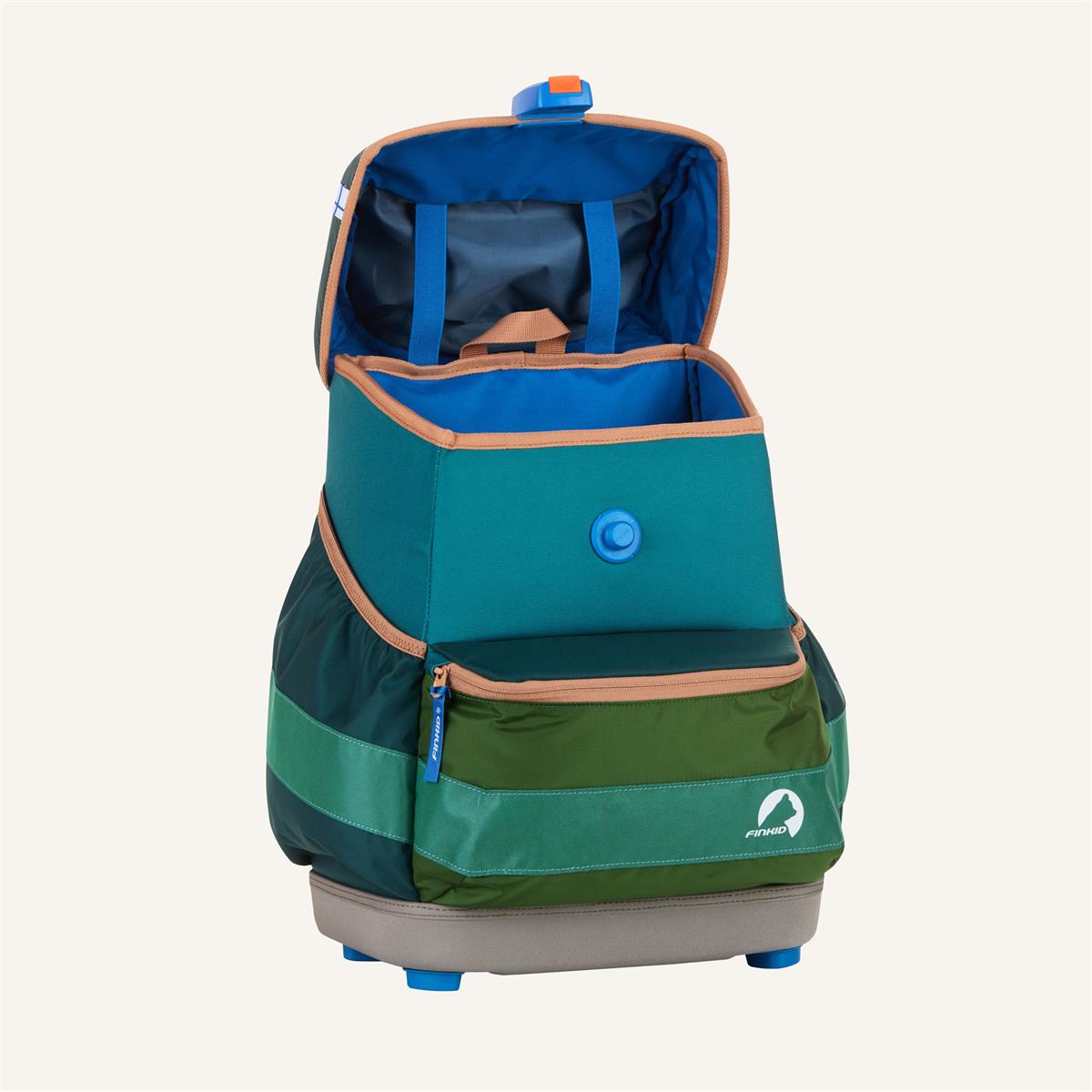 Finkid BUDDY EKO SPORT Schulranzen Set jungle mix