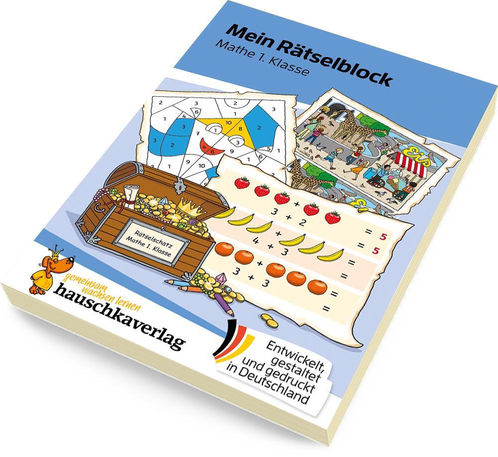 Hauschkaverlag Mein Rätselblock Mathe Klasse 1