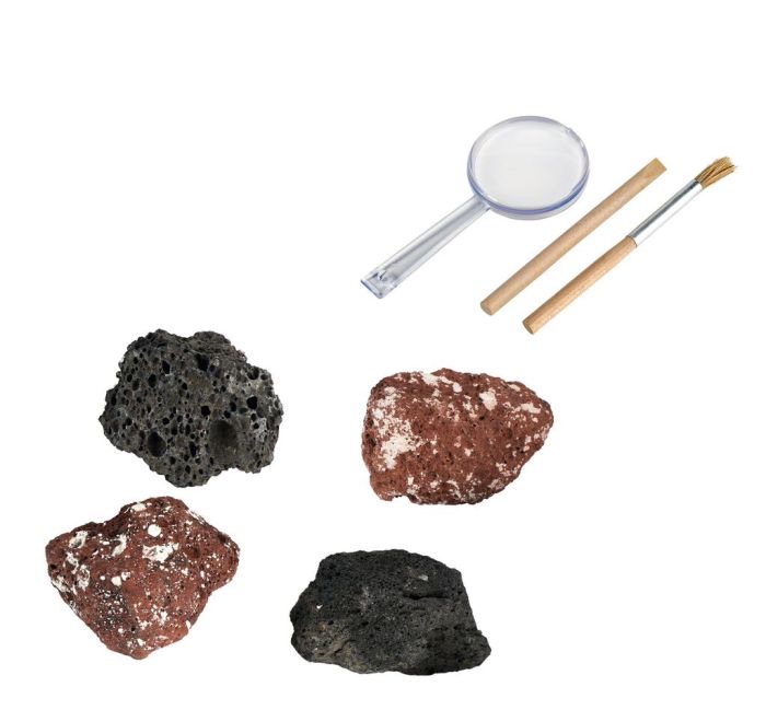 moses Expedition Natur Ausgrabungs-Set Vulkangestein