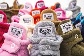 Kings & Rebels Babyschuhe Fleece 18 Monate grau
